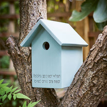 Bird Box, Wild Thyme. Can be personalised.