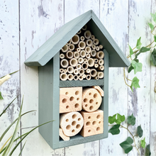Insect and Bee Hotel, Wildlife House in Wild Thyme. Can be personalised.