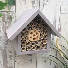Mason Bee House, Single Tier, in 'Muted Clay'. Can be personalised.