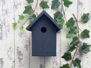 Birthday Wooden Bird Box available in 3 colours