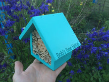 Bee Hotel, Bee House, Large, in 'Old English Green'. Can be personalised. - Wudwerx
