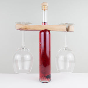 Whisky Barrel Stave Wine Glass Caddy Wine rack - Wudwerx