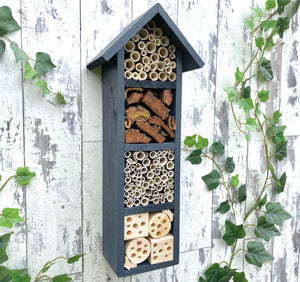 Bee House, Four Tier, in 'Urban Slate'.
